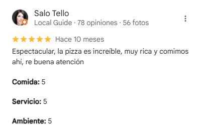 Reseña de google